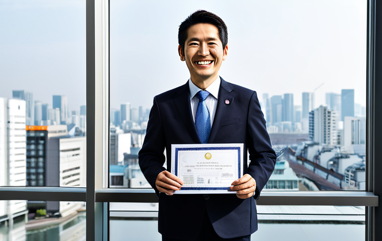 전자기술사 자격증 취득 후기 - Dedication in "Pocket Time"**
A determined Japanese office worker, dressed in a neat business suit,... 전자기술사 자격증 취득 후기 - Dedication in "Pocket Time"**
A determined Japanese office worker, dressed in a neat business suit,...