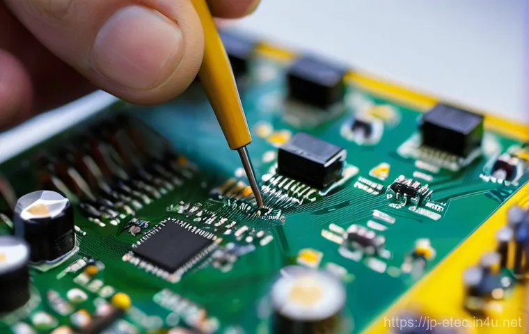 전자기술사 이론과 실제의 차이점 - **Prompt:** A focused electrical engineer (male, 30s-40s, wearing a neatly pressed short-sleeved wor...