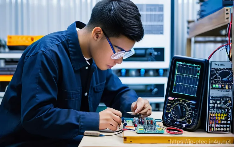 전자기술사 실기 준비 스케줄 - Image Prompt 1: The Foundations of Electronics - Hands-on Discovery**