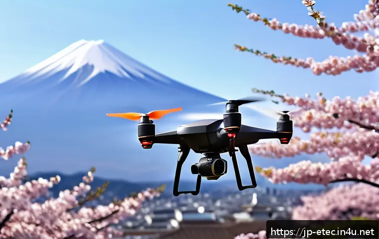 전자기술사와 드론 기술의 융합 - A sleek, modern drone equipped with advanced electronic control circuits flying steadily against a w...